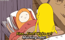 Adventure Time Finn And Jake GIF - Adventure Time Finn And Jake Wakeup GIFs