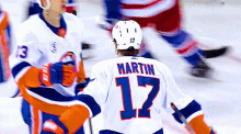 New York Islanders Mat Barzal GIF - New York Islanders Mat Barzal Matt Martin GIFs