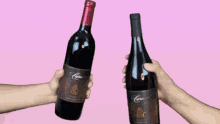 Cheers Bottles Of Wine GIF - Cheers Bottles Of Wine GIFs
