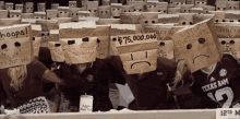 Poor Aggies GIF - Poor Aggies Paper Mask GIFs