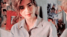 Lily Collins Beautiful GIF - Lily Collins Beautiful Smile GIFs