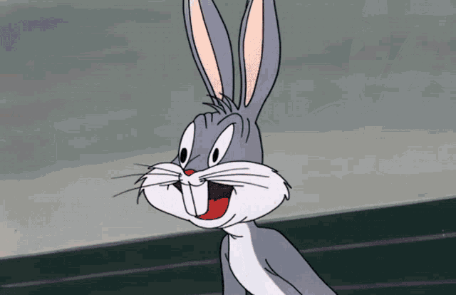 Bugs Bunny In Love GIF.