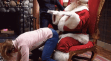 Santa Lap Dance GIF - A Bad Moms Christmas A Bad Moms Christmas Gifs Santa GIFs