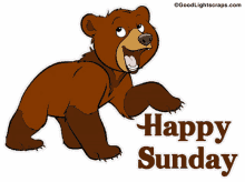 Happy Sunday Bear GIF - Happy Sunday Sunday Bear GIFs
