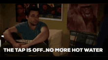 Nick Miller Tap GIF - Nick Miller Tap The Tap Is Off GIFs
