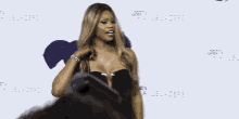 When I Know I Look Good GIF - Laverne Cox All Woman Feeling Good GIFs