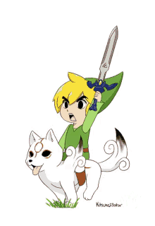Link Lets Ride GIF - Link Lets Ride Omw GIFs