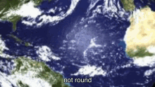 Not Round Itsrucka GIF - Not Round Itsrucka Flat Earth Song GIFs