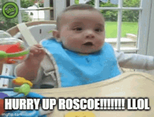 Roscoe Hurry GIF - Roscoe Hurry Up Yours GIFs