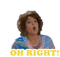 Oh Right Annie Mumolo Sticker - Oh Right Annie Mumolo Barb And Star Go To Vista Del Mar Stickers