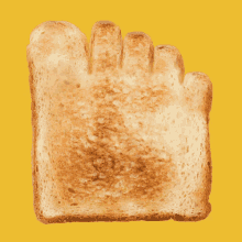 Toes-t! GIF - Toast Toes Bread GIFs
