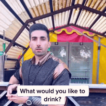 What Would You Like To Drink Vessbroz GIF - What Would You Like To Drink Vessbroz What Do You Want To Drink GIFs