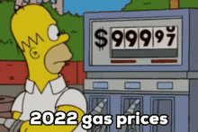 Gas Prices GIF - Gas Prices Simpsons GIFs