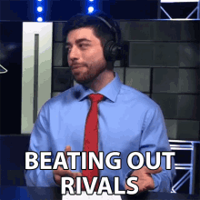 Beating Rivals GIF - Beating Rivals Out GIFs