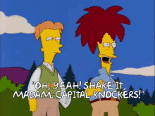 Capital Knickers GIF - Capital Knickers Simpsons GIFs