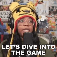 Lets Dive Into The Game Aychristene GIF - Lets Dive Into The Game Aychristene Aychristenegames GIFs