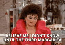 Believe Me I Didnt Know Until The Third Margarita Susanne Sugarbaker GIF - Believe Me I Didnt Know Until The Third Margarita Susanne Sugarbaker Delta Burke GIFs