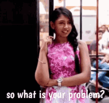 Niti Taylor What Is Your Problem GIF - Niti Taylor What Is Your Problem Irritated GIFs