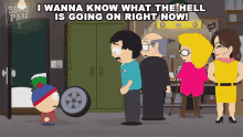 I Wanna Know What The Hell Is Going On Right Now Stan Marsh GIF - I Wanna Know What The Hell Is Going On Right Now Stan Marsh Randy Marsh GIFs