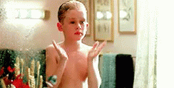 Getting Old GIF - Home Alone Macaulay Culkin After Shave GIFs