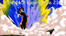 Rule465 Goku GIF - Rule465 Goku Discord Rules GIFs