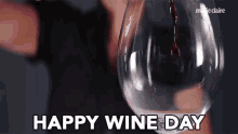 Happy Wine Day Alcohol GIF - Happy Wine Day Alcohol Tgif GIFs