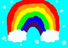 Rainbow Animation GIF - Rainbow Cloud Colorful GIFs