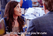 Superstore Amy Sosa GIF - Superstore Amy Sosa No I Do Not Think Youre Cute GIFs