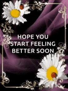 Hope You Start Feeling Better Get Well GIF - Hope You Start Feeling Better Get Well Sparkle GIFs