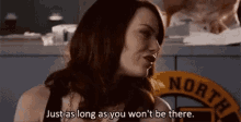 Emma Stone As Long As You Wont Be Here GIF - Emma Stone As Long As You Wont Be Here Easy A GIFs