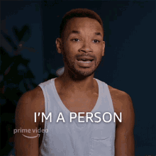 Im A Person Anthony GIF - Im A Person Anthony The One That Got Away GIFs
