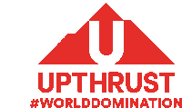 Upthrust World Domination Sticker - Upthrust World Domination Upthrust Marketing Stickers