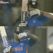 depression is real ms dhoni cricket sports gif