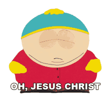 oh jesus christ eric cartman south park s7e15 christmas in canada