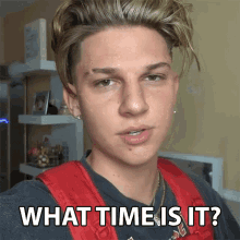 What Time Is It Conner Bobay GIF - What Time Is It Conner Bobay What Is The Time GIFs