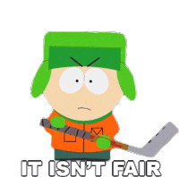 It Isnt Fair Kyle Broflovski Sticker - It Isnt Fair Kyle Broflovski South Park Stickers