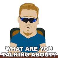 What Are You Talking About Pc Principal Sticker - What Are You Talking About Pc Principal South Park Stickers