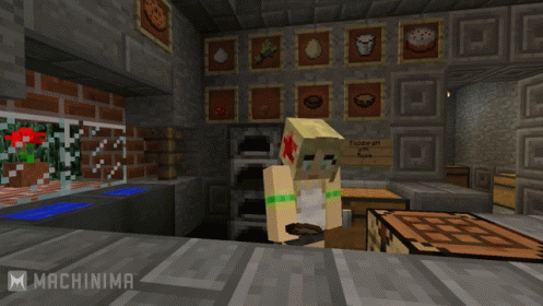 Lovecraft A Minecraft Love Story Episode 2 Late For Dinner Gif Machinima Realm Love Craft Discover Share Gifs
