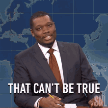 That Cant Be True Saturday Night Live GIF - That Cant Be True Saturday Night Live Snl Weekend Update GIFs