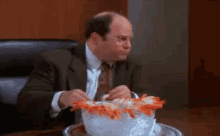 Bucket Of Shrimp GIF - Shrimp George Costanza Seinfeld GIFs