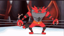 incineroar power up anime power up pokemon move