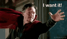 Doctor Strange I Want It GIF - Doctor Strange I Want It Benedict Cumberbatch GIFs