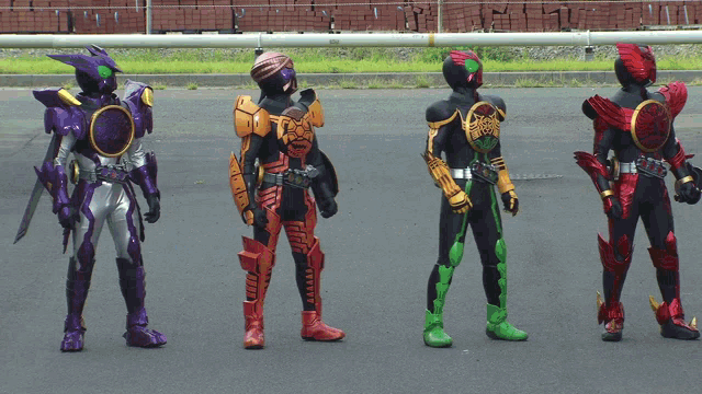kamen rider ooo wonderful the shogun and the 21 core medals