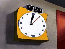 Clock Times GIF - Clock Times Up GIFs