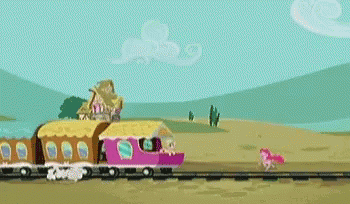 Train,Catching Train,dog,gif,animated gif,gifs,meme.