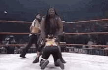 awesome kong slicedbread kick wrestling ouch
