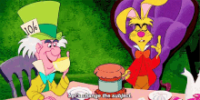 Alice In Wonderland Cartoon Mad Hatter GIFs | Tenor