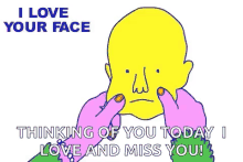 I Love Your Face Pinch GIF - I Love Your Face Pinch Squeeze GIFs