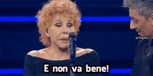 Ornella Vanoni Non Va Bene GIF - Ornella Vanoni Non Va Bene Sanremo2021 GIFs