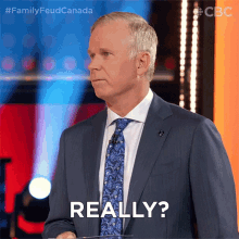 Really Family Feud Canada GIF - Really Family Feud Canada For Real GIFs
